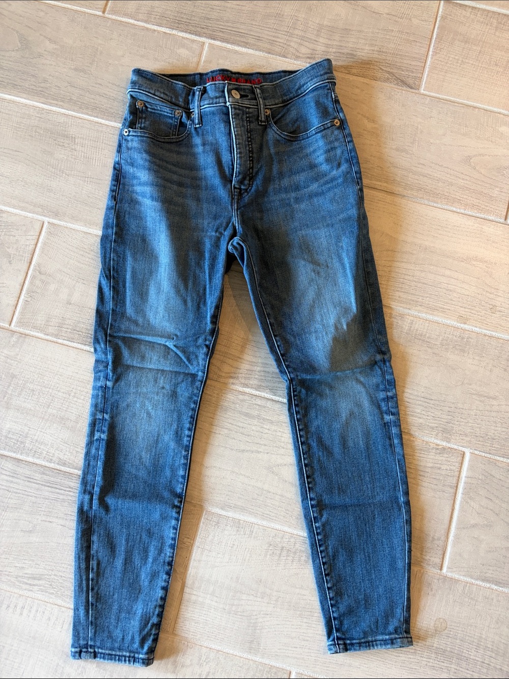 Lucky Brand Men's Slim Blue Stretch Jeans